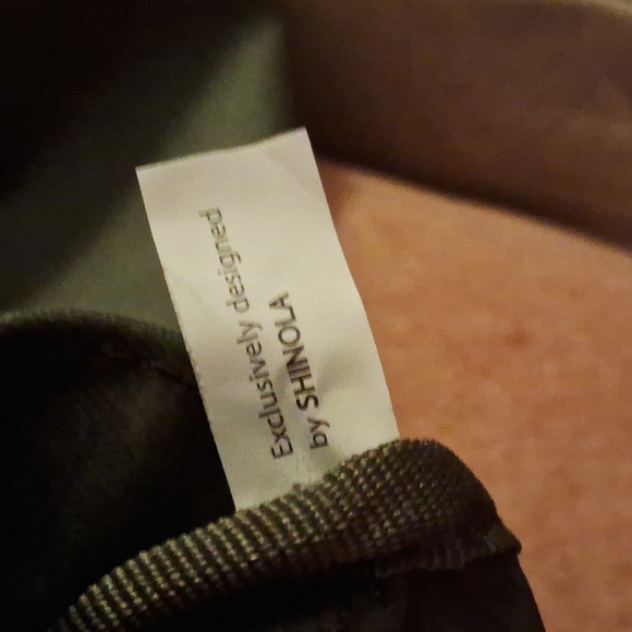 Shinola Detroit army green 6 X 8 bag - Picture 5 of 5